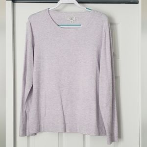 JCrew Teddie Sweater XXL Purple